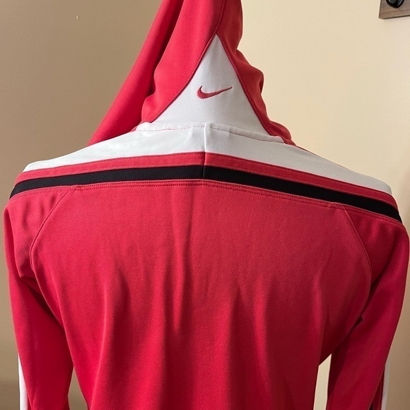 Nike Pink Track Zip Up Jacket Sz M EUC - Picture 4 of 8